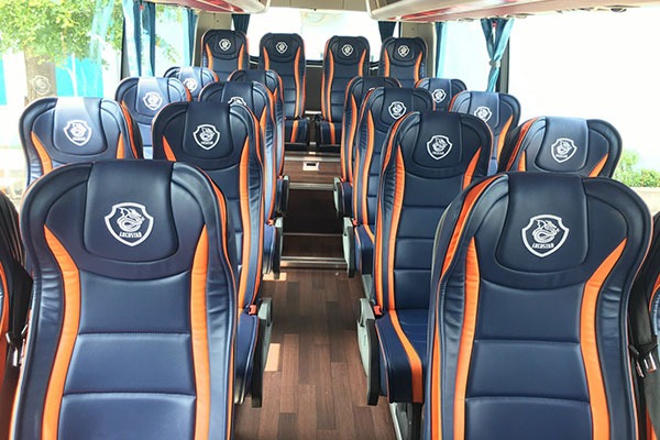 Ghế được thiết kế đem lại sự thoải mái cho người ngồi trong xe