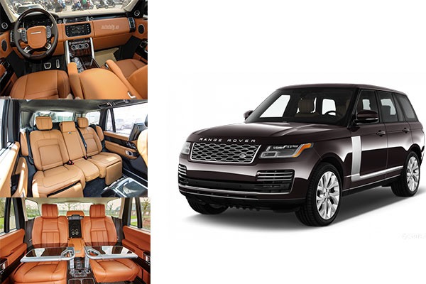 Nội thất và xe Land Rover Range Rover SVAutobiography đẳng cấp